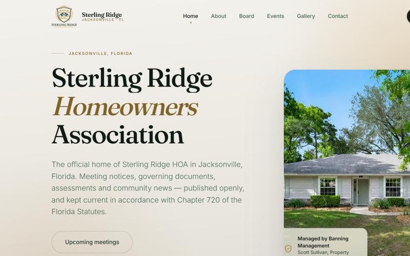 Sterling Ridge